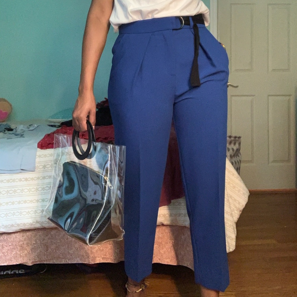 High-Waisted Dress Pants